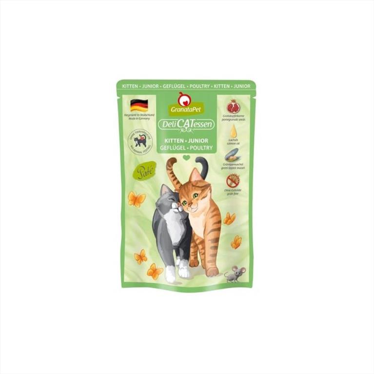 GranataPet Delicatessen Kitten με Πουλερικά 85gr