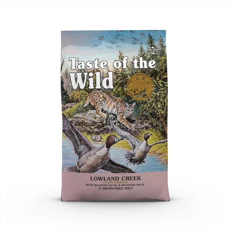 Taste of the Wild Lowland Creek Ορτύκι και Πάπια 2kg