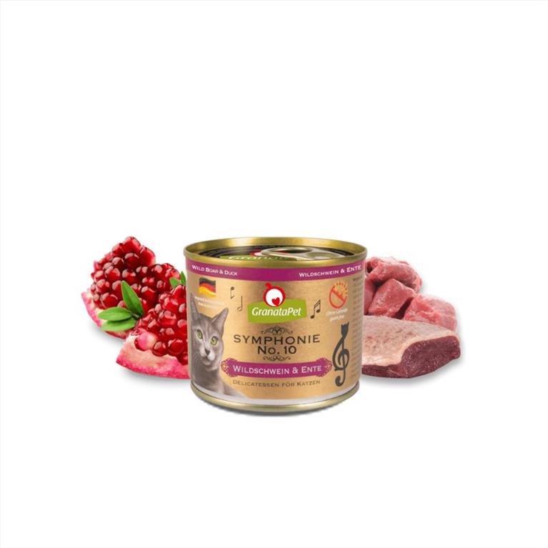 GranataPet Symphonie No10 με Αγριογούρουνο και Πάπια 200gr