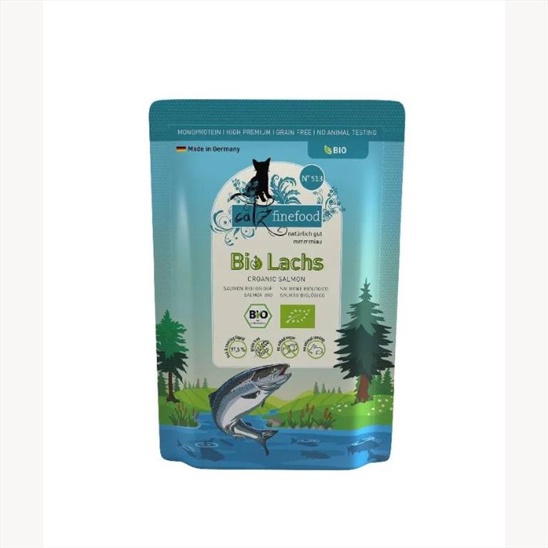 Catz Finefood Bio No 513 Βιολογικός Σολομός 85gr