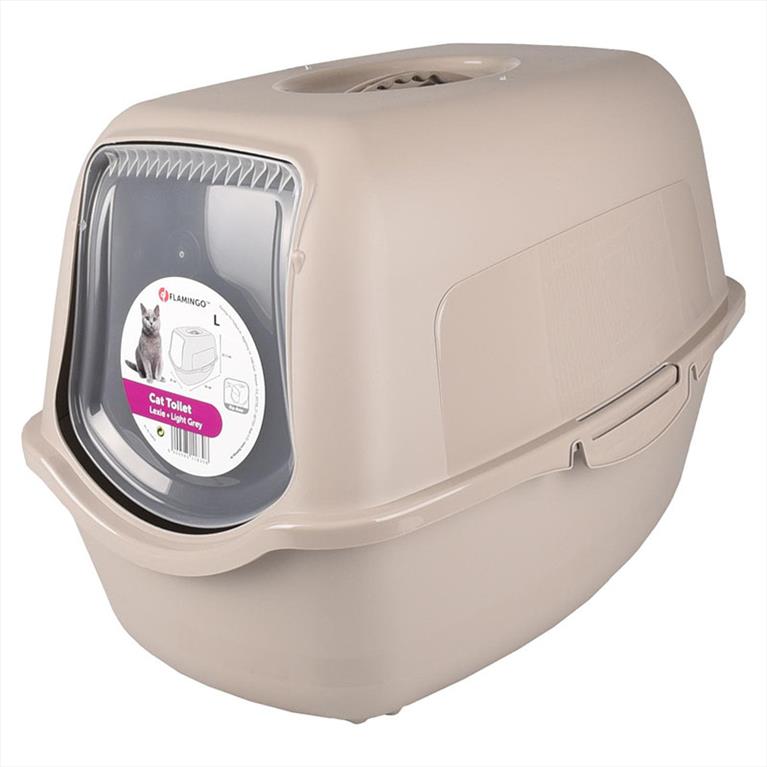 FLAMINGO Κλειστή Τουαλέτα Γάτας Μπεζ 39x56x39,5cm