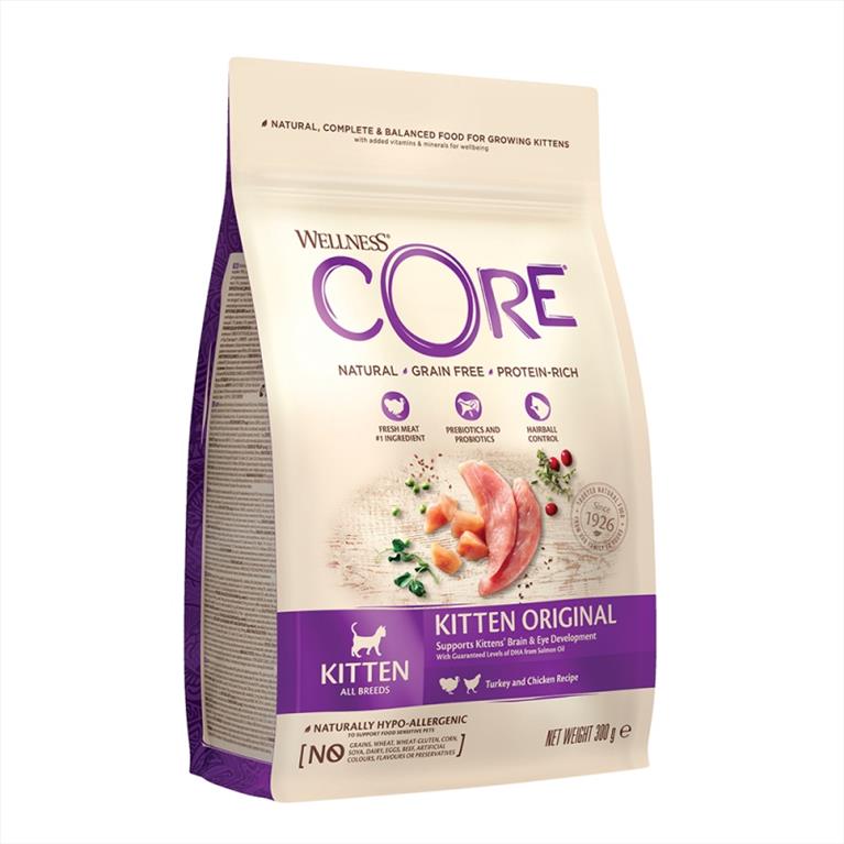 Wellness Core Kitten Γαλοπούλα και Κοτόπουλο 300gr