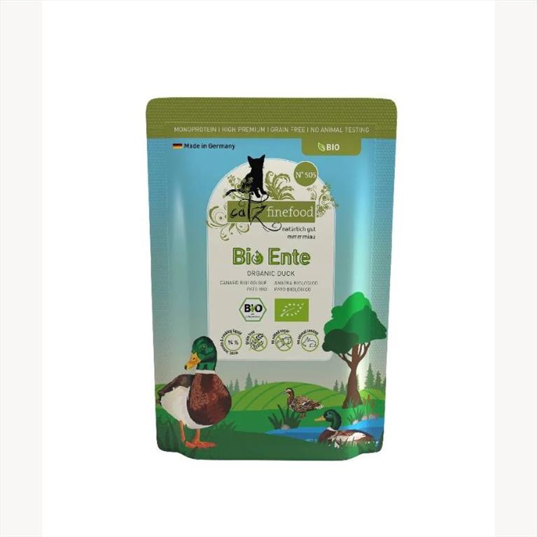 Catz Finefood Bio No 505 Βιολογική Πάπια 85gr