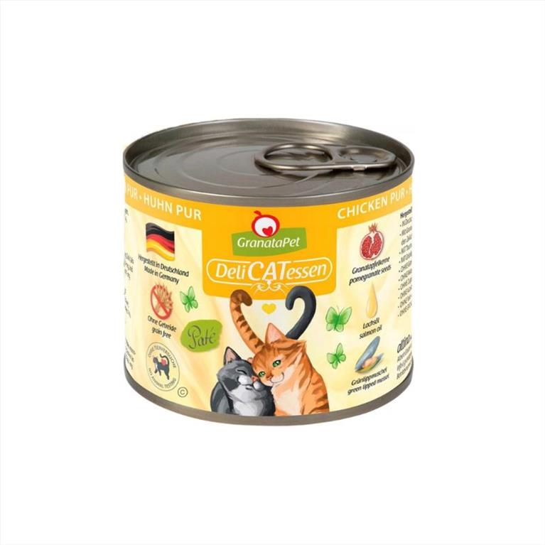 GranataPet Delicatessen Pur Πατέ με Κοτόπουλο 200gr