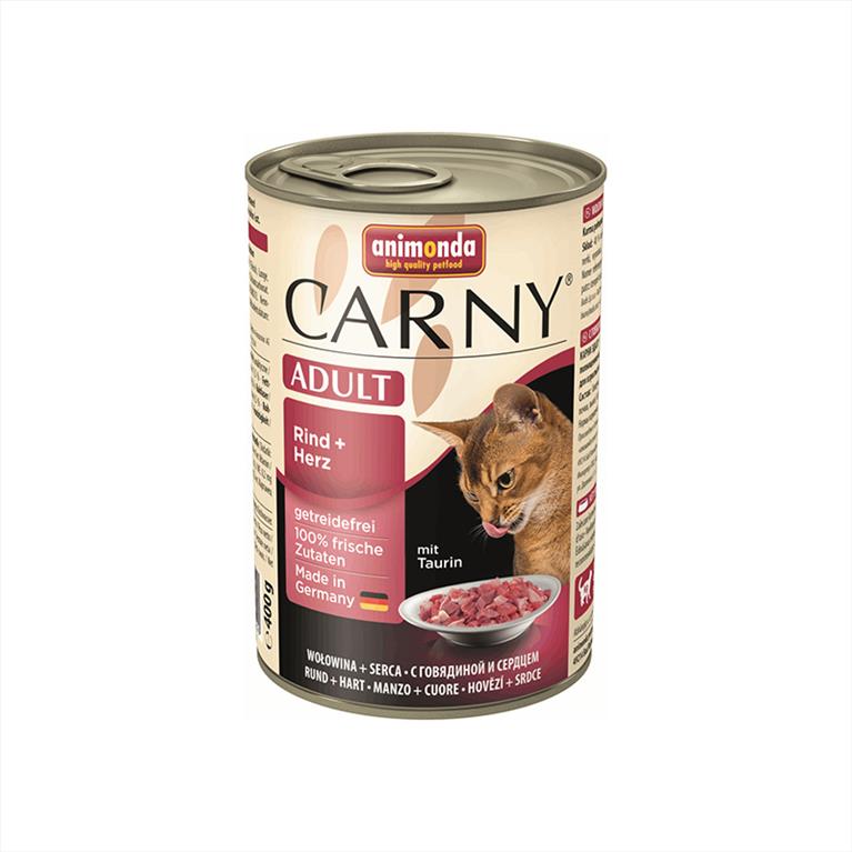 CARNY με Βοδινό και Καρδιά 400gr