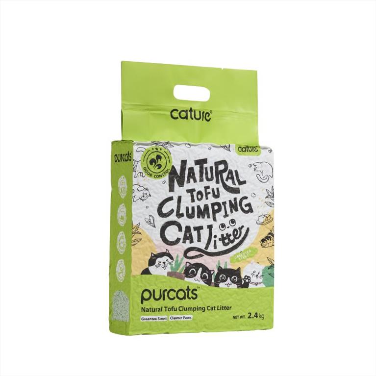 Cature Cat Litter Pure Tofu Green Tea 6L