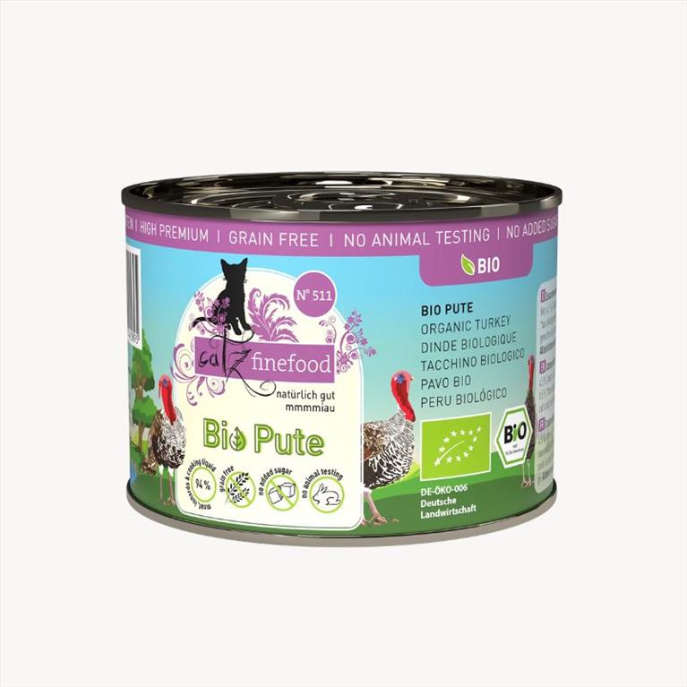 Catz Finefood Bio Γαλοπούλα Κονσέρβα 200gr