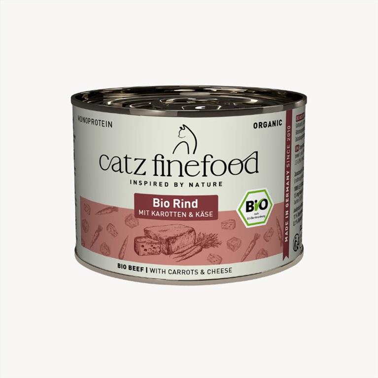Catz Finefood Bio Βοδινό Κονσέρβα 200gr