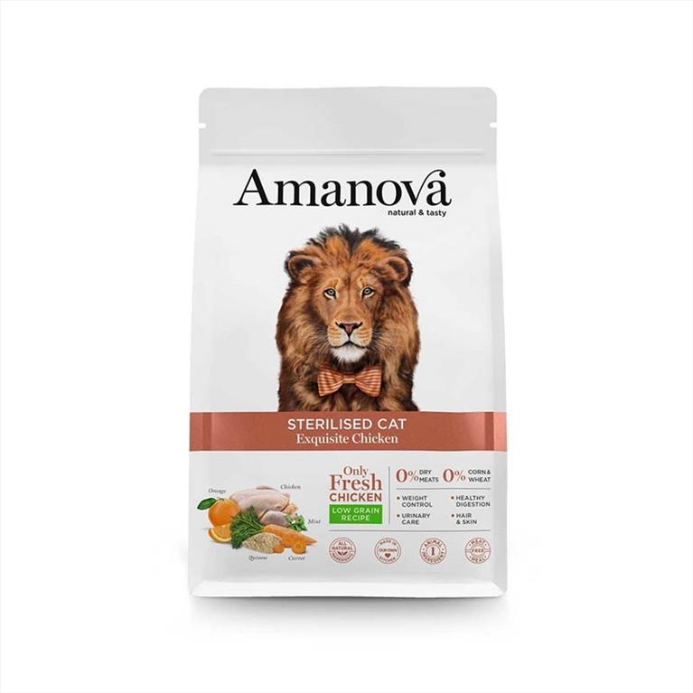 Amanova Sterilised με Κοτόπουλο 1,5kg