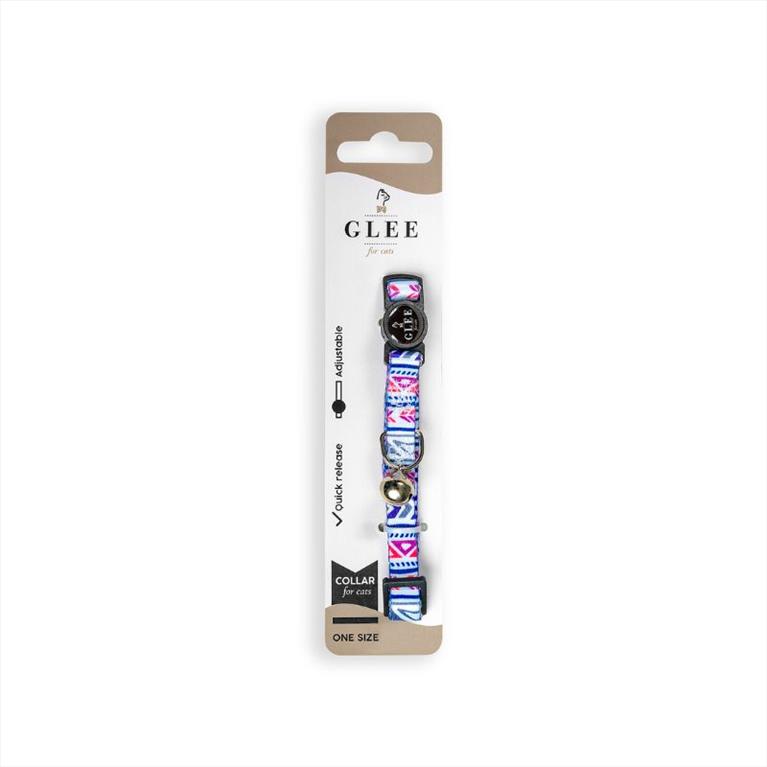 GLEE Περιλαίμιο Γάτας με Κουδουνάκι MultiColor 20-30cm 10mm