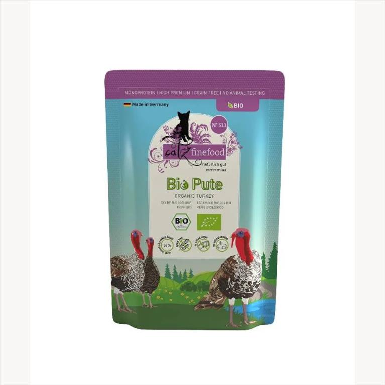 Catz Finefood Bio No 511 Βιολογική Γαλοπούλα 85gr