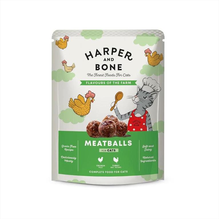 Harper and Bone Meatballs Flavours of the Farm 85gr