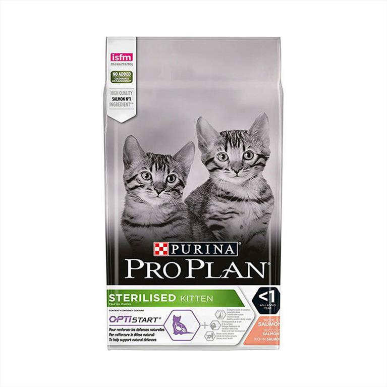 Purina Proplan Kitten Sterilised με Σολομό 1,5kg