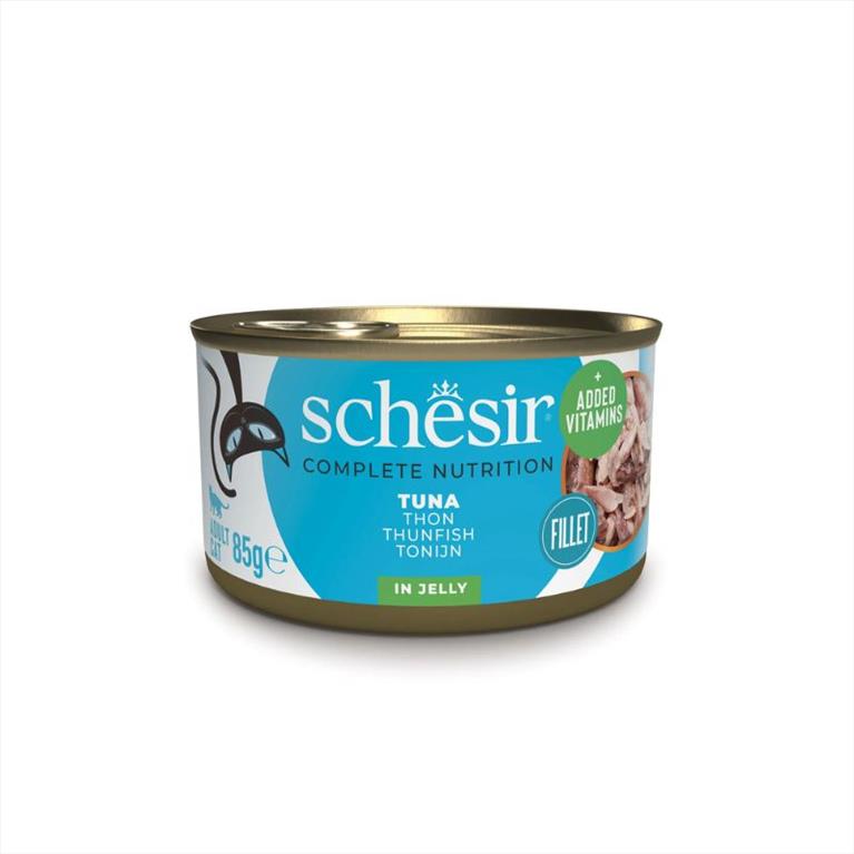 Schesir Cat Complete and Balanced Jelly Τόνος 85gr