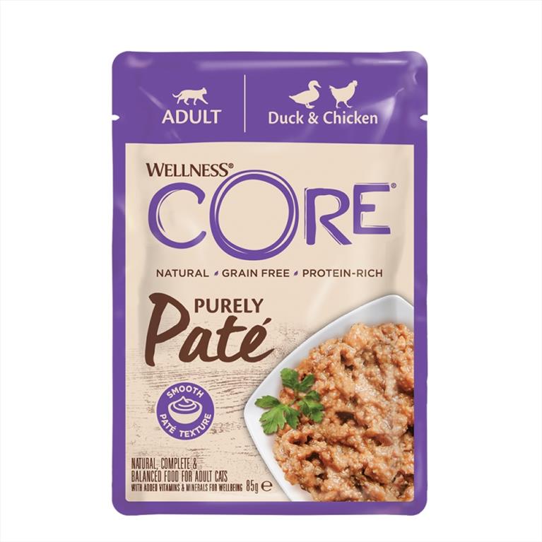 Wellness Core Adult Pate με Πάπια και Κοτόπουλο 85gr
