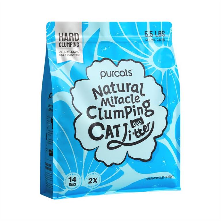 Cature Cassava Clumping Cat Litter Chamomile 2.5kg