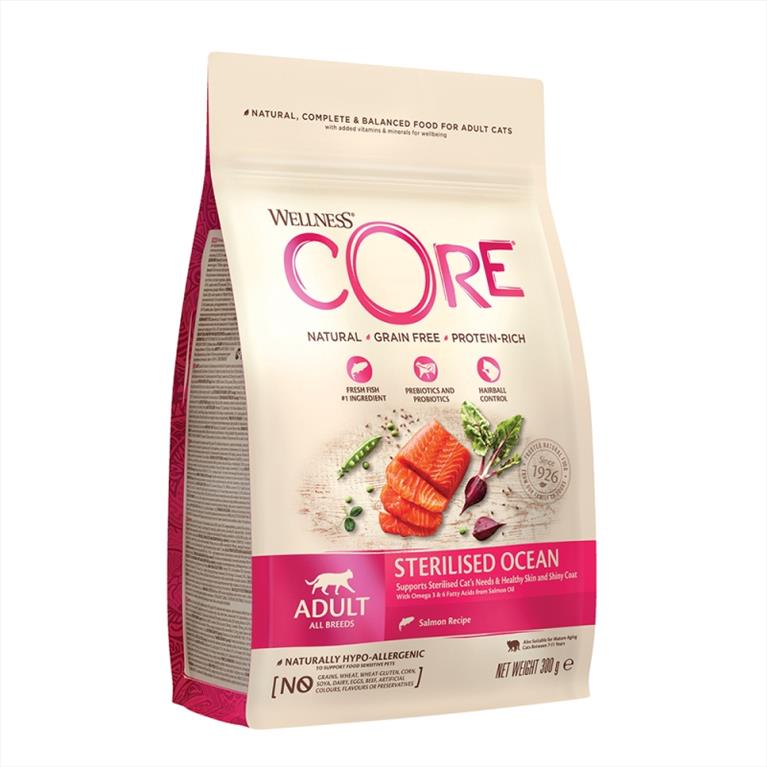 Wellness Core Sterilized Ocean με Σολομό 300gr