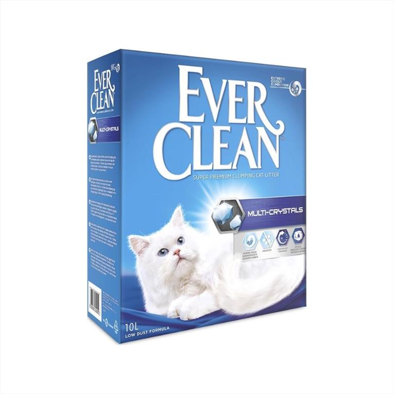 Everclean Multi Crystals Cat 10L