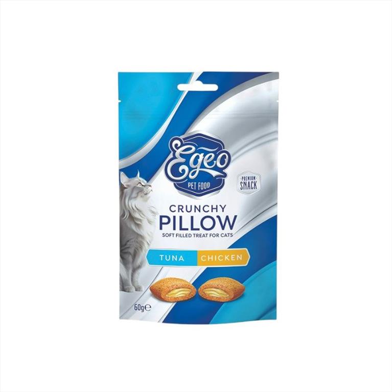 Egeo Crunchy Pillow Snack με Τόνο και Κοτόπουλο 60gr