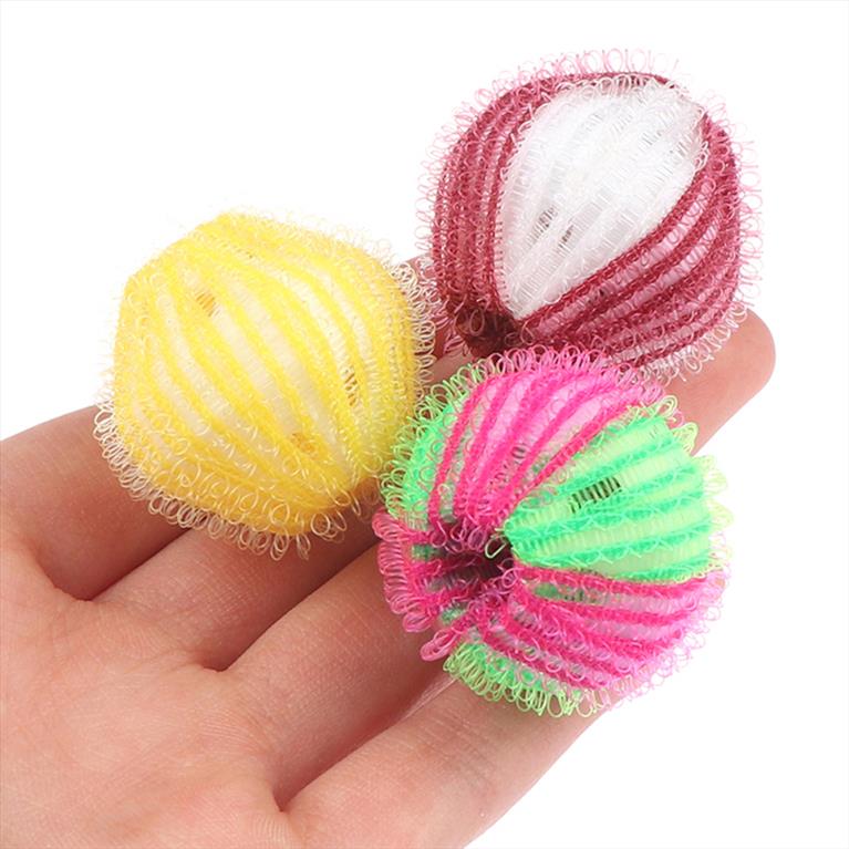 Μπάλες πλυτηρίου για απομάκρυνση τριχών