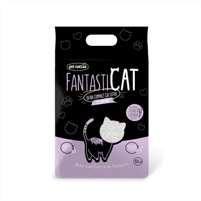 FantastiCat Λεβάντα Άμμος Γάτας 10L
