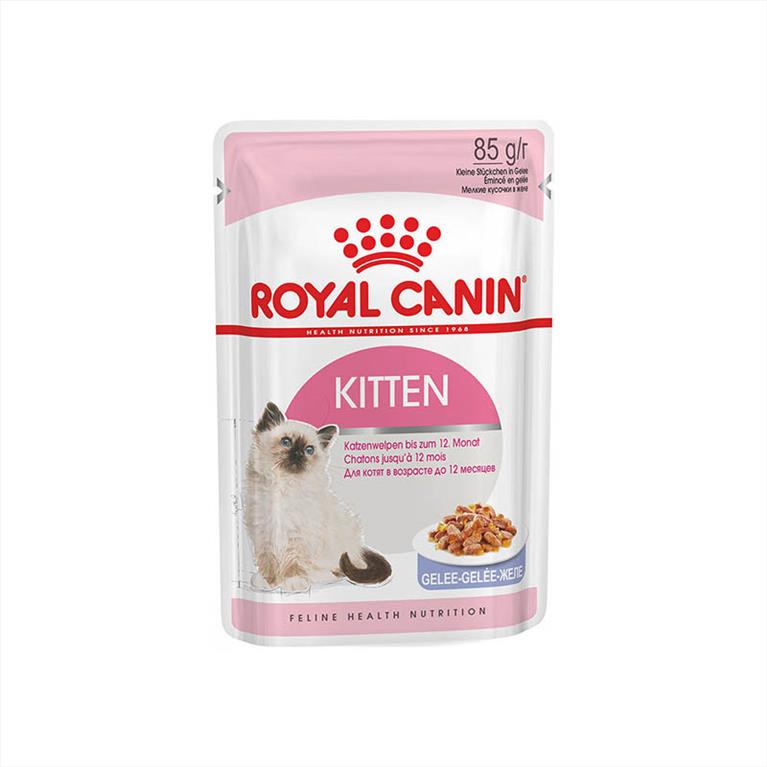 Royal Canin Kitten Jelly με Φιλετάκια 85gr