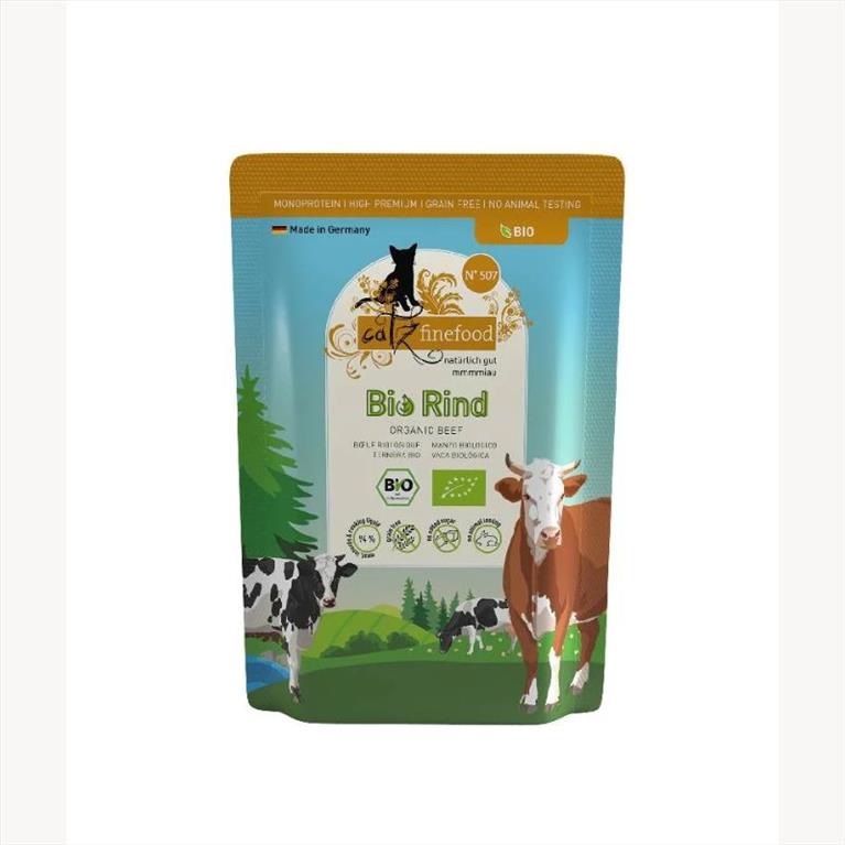 Catz Finefood Bio No 507 Βιολογικό Βοδινό 85gr