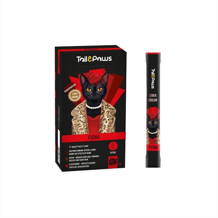 Tail & Paws Fiona Συκώτι σε Κρέμα 5x15gr