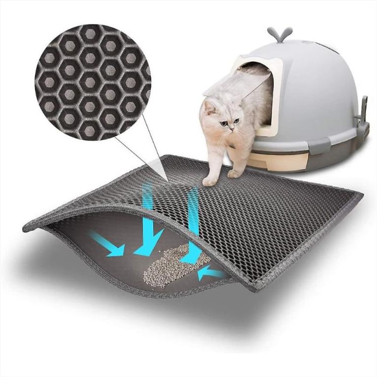 Χαλάκι Τουαλέτας Γάτας που Παγιδεύει την Άμμο 35x45cm