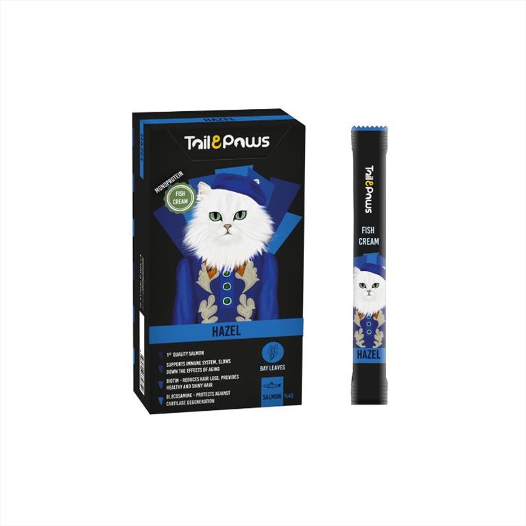 Tail & Paws Hazel Ψάρι σε Κρέμα 5x15gr