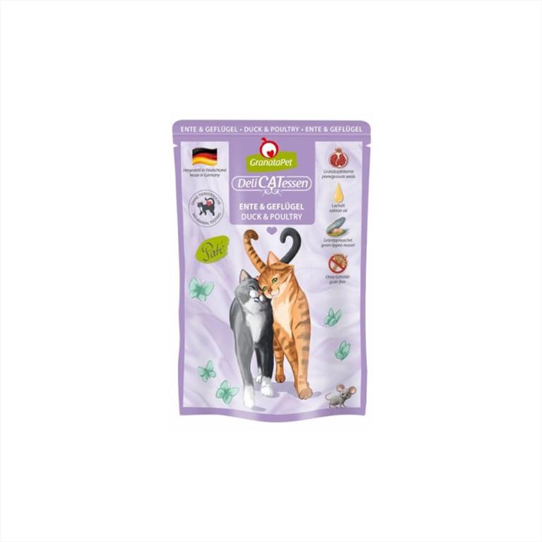 GranataPet Delicatessen με Πάπια και Πουλερικά 85gr