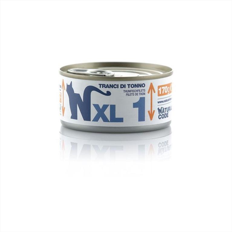 Natural Code XL1 με Λωρίδες Τόνου 170gr