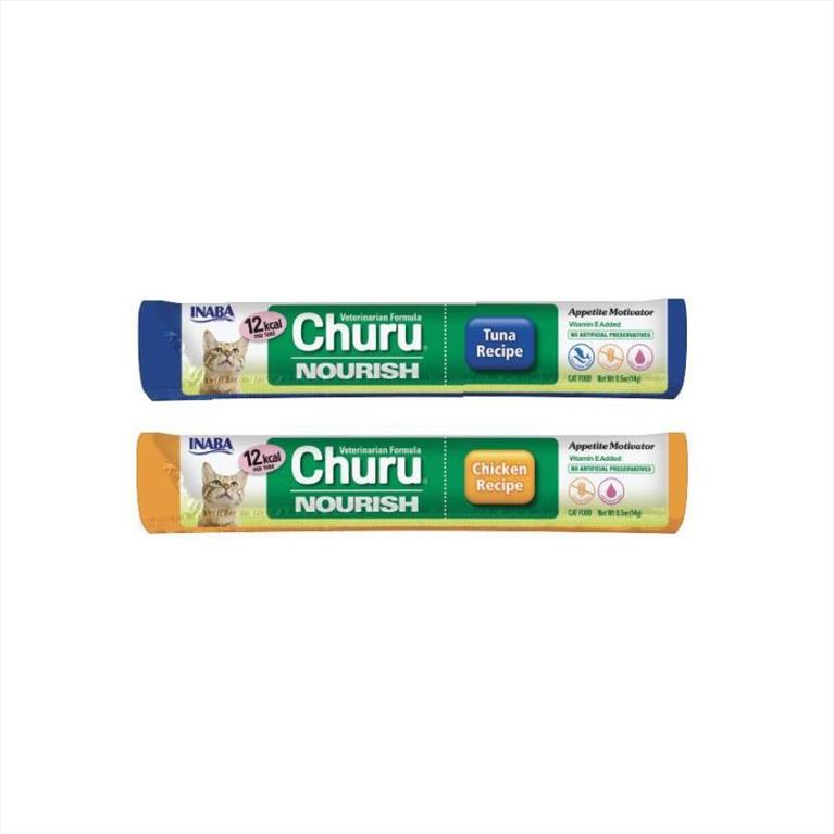 Churu Nourish Λιχουδιά Γάτας με Τόνο Και Κοτόπουλο 2τεμ x14gr