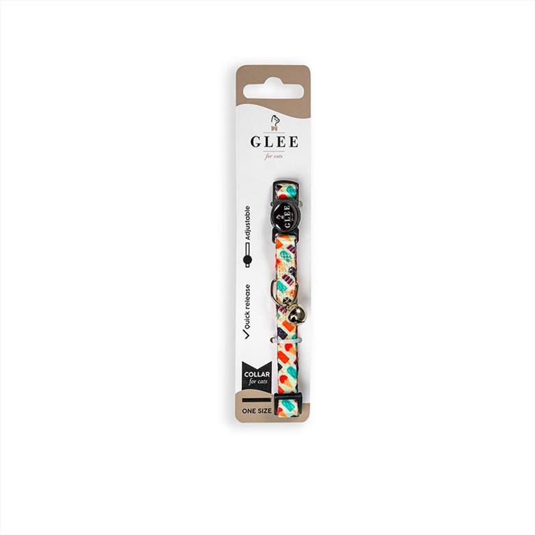 GLEE Περιλαίμιο Γάτας με Κουδουνάκι IceCream 20-30cm 10mm