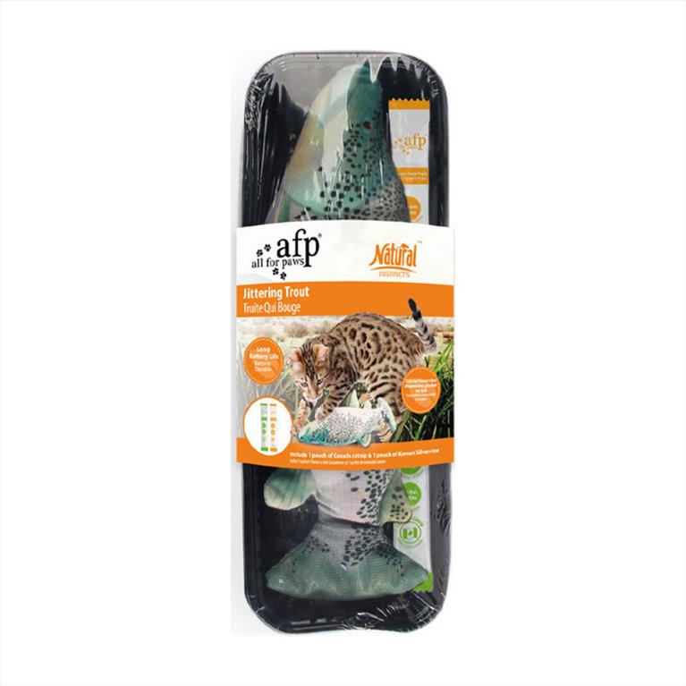 AFP παιχνίδι γάτας Ψαράκι που τρεμοπαίζει