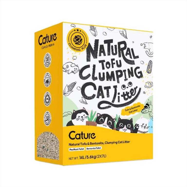 Cature Cat Litter Tofu Betonite 14L