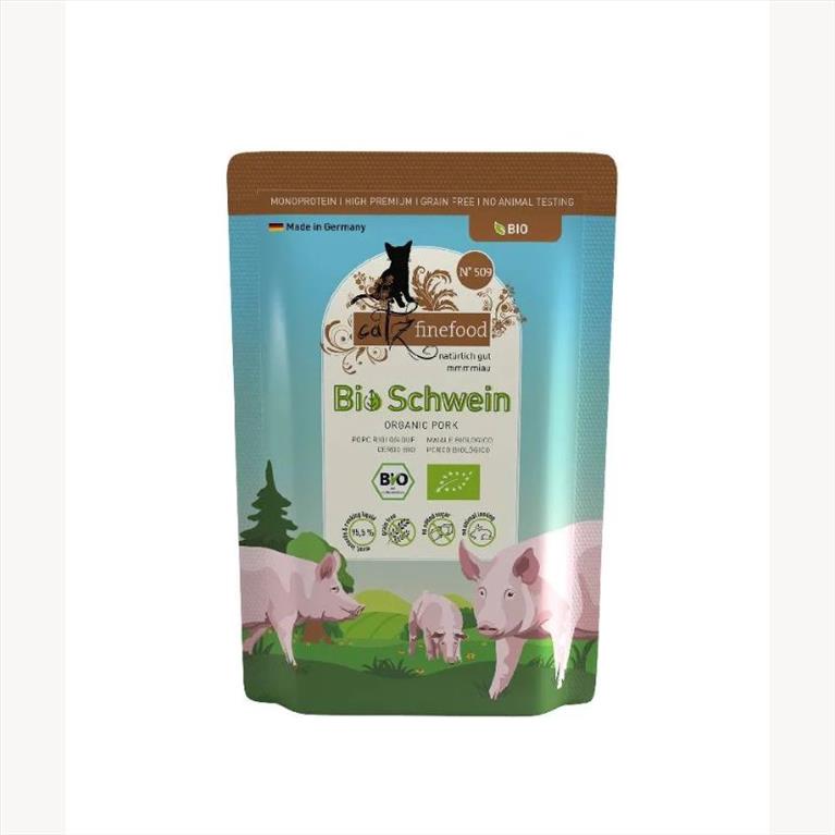 Catz Finefood Bio No 509 Βιολογικό Χοιρινό 85gr