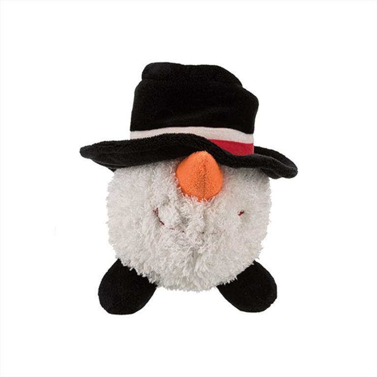 Χριστουγεννιάτινη Λούτρινη Μπάλα Χιονάνθρωπος