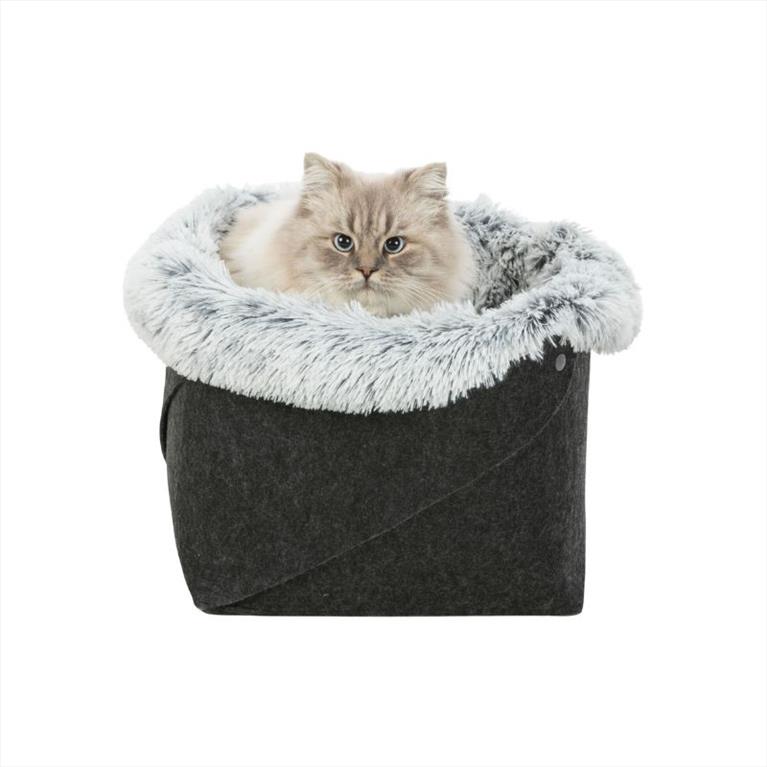 Trixie Τσόχινο Κρεβάτι-Φωλιά με Γούνα 33x27cm
