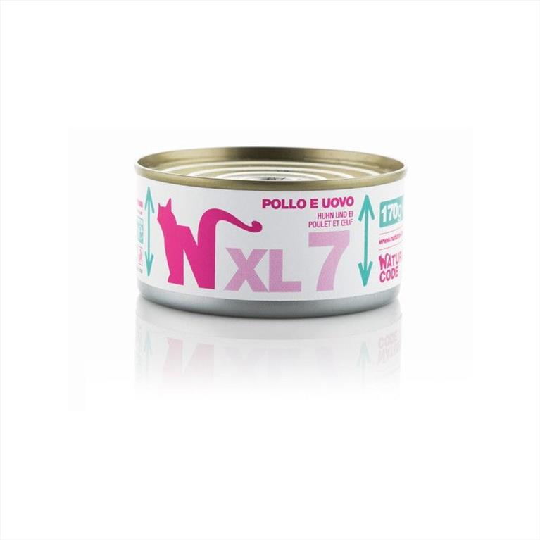 Natural Code XL7 με Κοτόπουλο και Αβγό 170gr
