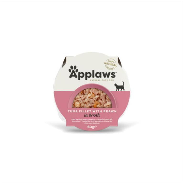 Applaws Adult με Τόνο και Γαρίδες 60gr