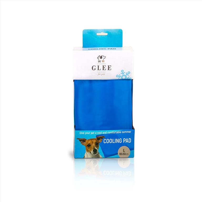 Glee στρώμα ψύξης για γάτες Μπλέ L 90x50cm