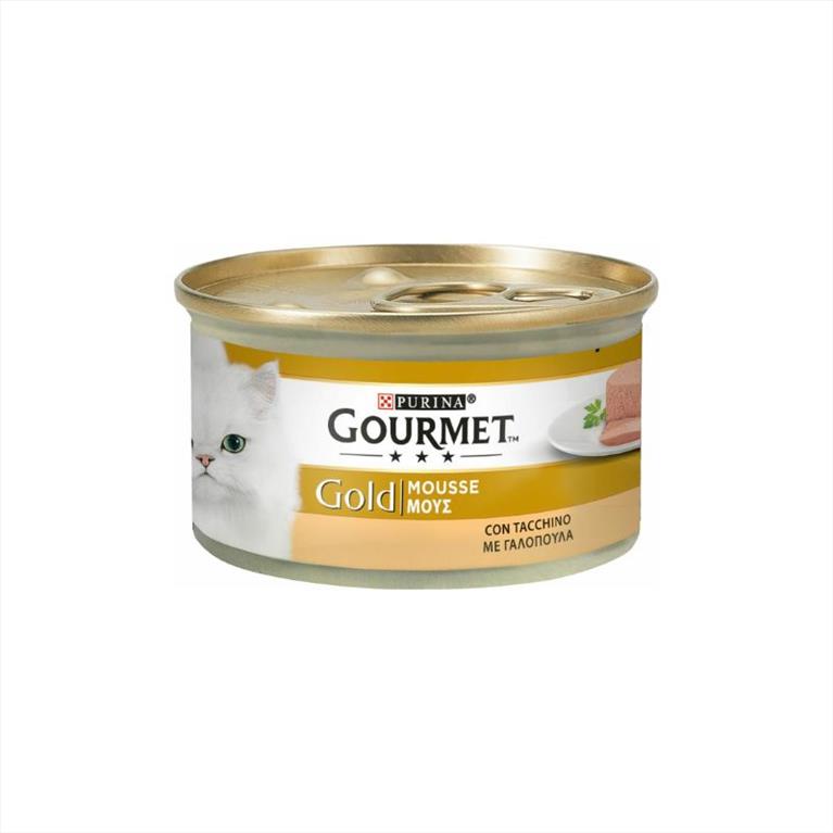 Gourmet Gold Μους Γαλοπούλα 85gr