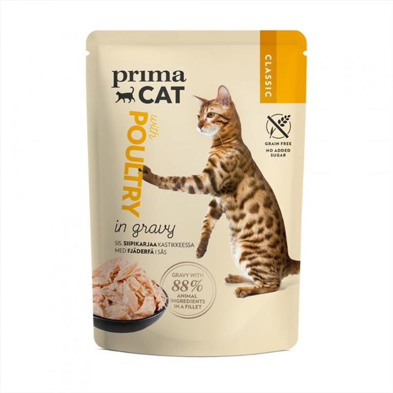 Prima Cat Κοτόπουλο σε Σάλτσα 85gr
