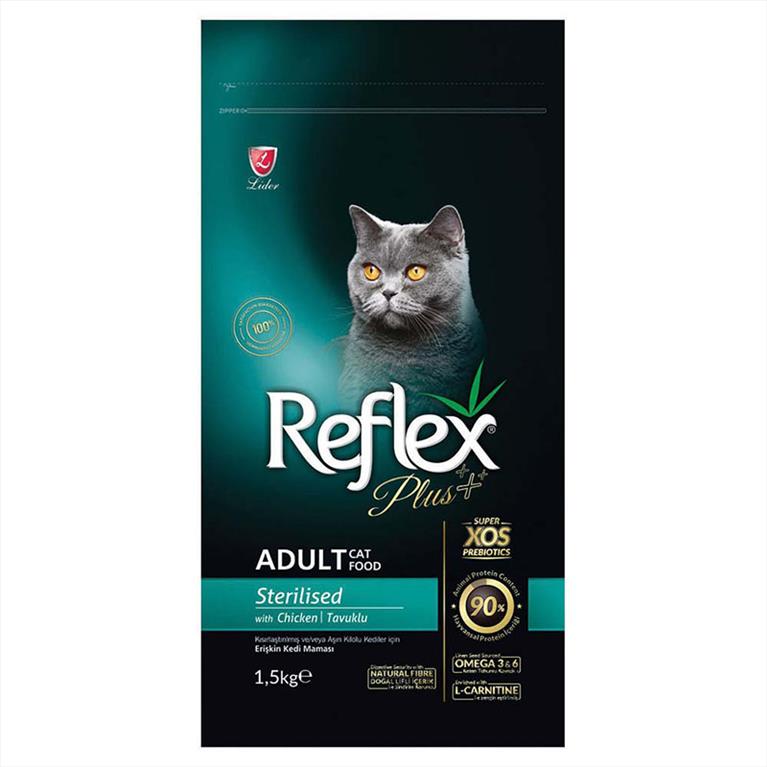 Reflex Plus Adult Sterilised Κοτόπουλο 1,5kg