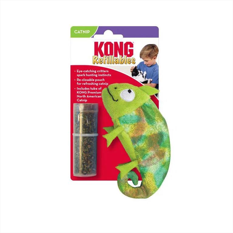 Kong Refillables Chameleon με Catnip