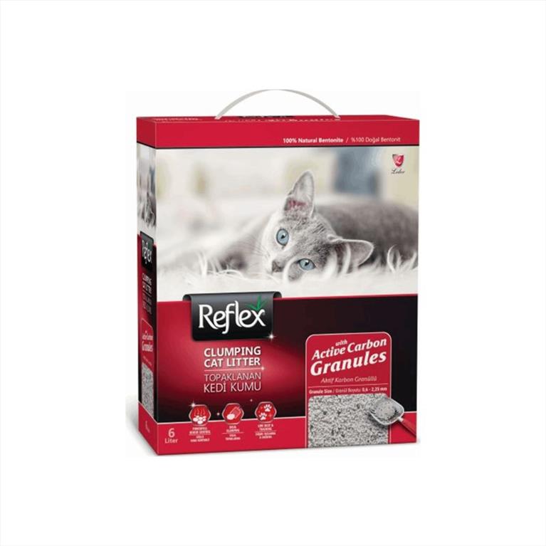 Reflex Άμμος Μπετονίτη με Ενεργούς Κόκκους Άνθρακα 6L