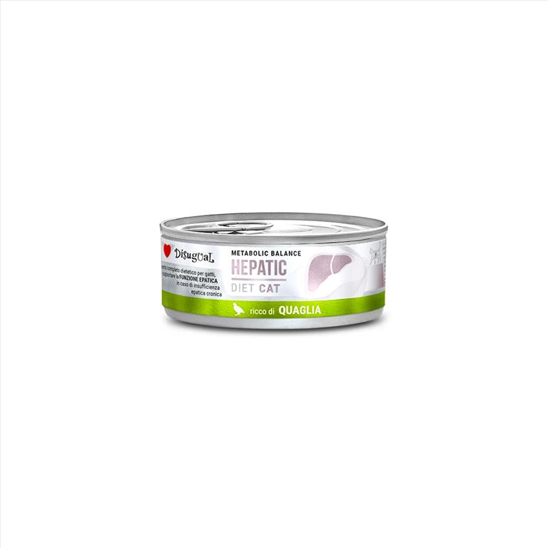 Disugual Vet Diet Metabolic Balance Hepatic Ορτύκι 85gr