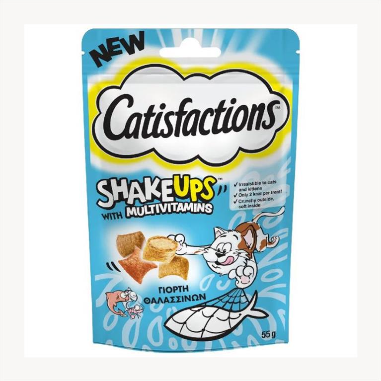 Catisfactions Shake ups Θαλασσινά 55gr