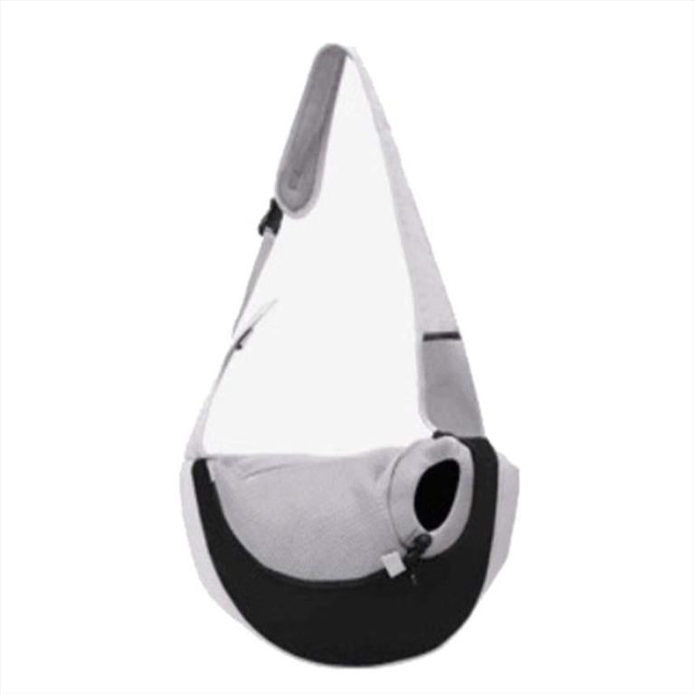 Glee Τσάντα Μεταφοράς Messenger Μαύρο-Γκρί S 40x10x22cm